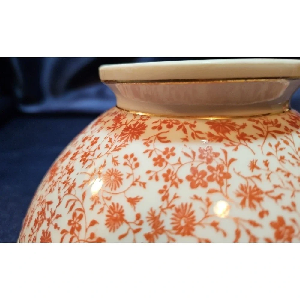 Royal Stafford Antique Limoge Bowl with the mark as Flambeau.